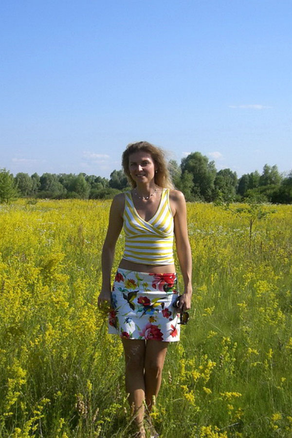 Ukrainische Frauen Partnervermittlung Elena eine hübsche ukrainische Frau, Foto (3)