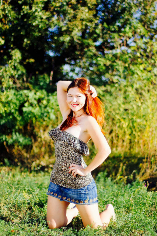 Partneragentur Ukraine, Foto von Olga aus Poltava - Ukraine, Foto (6) Ukrainische Frauen Partnervermittlung Olga eine hübsche ukrainische Frau, Foto (6)
